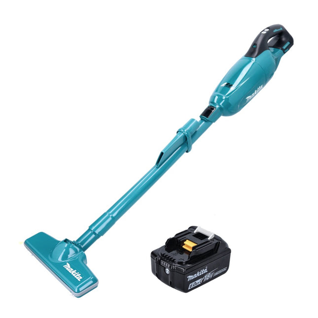 Makita DCL 281 FG1 Akku Staubsauger 18 V Brushless + 1x Akku 6,0 Ah - ohne Ladegerät - Toolbrothers