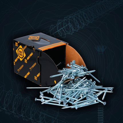 FORTE Tools tornillo universal para madera 3,5 x 50 mm T15 800 piezas (4x 000040113866) galvanizado plateado cabeza avellanada Torx rosca completa