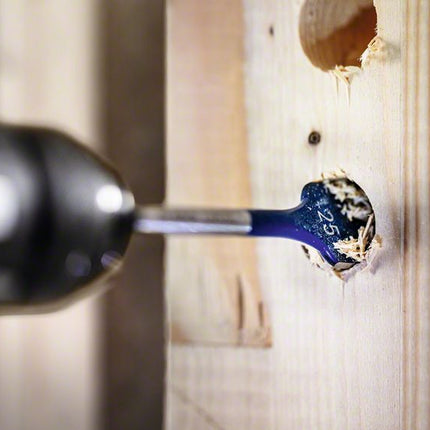 Bosch EXPERT SelfCut Speed Jeu de mèches à bois plates 10 - 32 mm 13 pièces ( 2608900336 ) pour le bois - Successeur de 2608587010