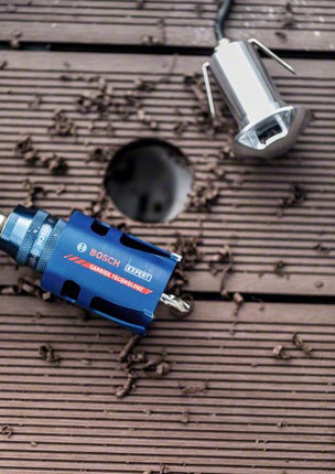 Sierra perforadora Bosch Expert Construction Material 68 x 60 mm (2608900470) Tecnología de carburo para taladros rotativos y de percusión