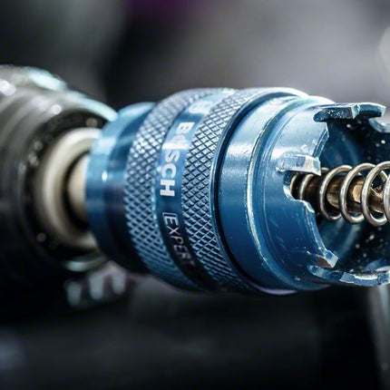 Bosch Expert Juego de sierras perforadoras para chapa, 6 piezas, 22/25/32 x 40 mm (2608900502), tecnología de carburo para taladros rotativos y de percusión