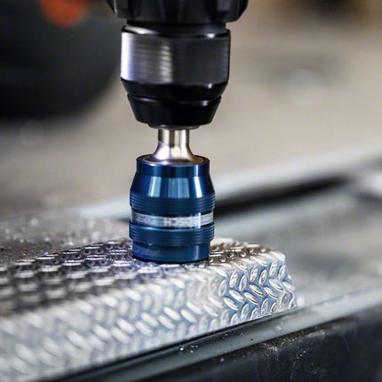 Bosch Expert Juego de sierras perforadoras para chapa, 6 piezas, 22/25/32 x 40 mm (2608900502), tecnología de carburo para taladros rotativos y de percusión