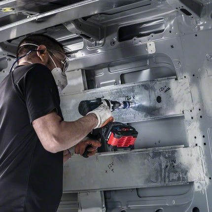 Bosch Expert Juego de sierras perforadoras para chapa, 6 piezas, 22/25/32 x 40 mm (2608900502), tecnología de carburo para taladros rotativos y de percusión