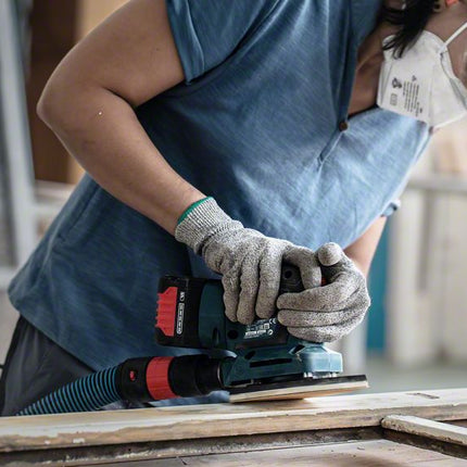 Bosch EXPERT C470 Sandpaper , 100x150mm, 7 holes, G120, for Multi sanders, 10 pcs. (2608901117)