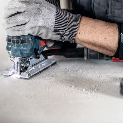 Bosch EXPERT Fiber Plaster T 141 HM hoja de sierra de calar 100 mm 3 piezas (2608900563) Tecnología de carburo