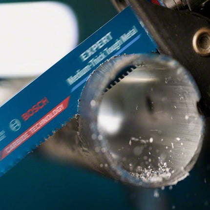 Bosch EXPERT Medium Thick Tough Metal S 1155 HHM Lame de scie sabre 225 mm 10 pces ( 2608900376 ) Carbide Technology