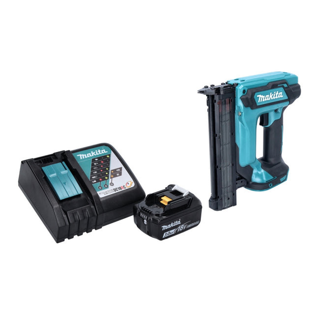 Makita DFN 350 RF1 Cordless Brad Nailer 15 - 35mm 18V + 1x Battery 3,0 Ah + Charger