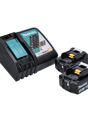 Makita DFN 350 RF Cloueur sans fil 15 - 35mm 18V + 2x Batteries 3,0 Ah + Chargeur