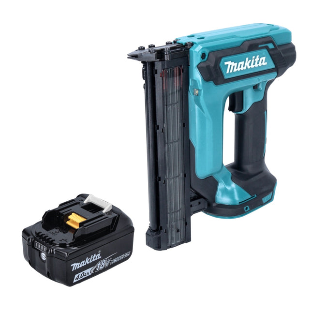 Makita DFN 350 M1 cordless upright nailer 18 V 15 - 35 mm + 1x rechargeable battery 4.0 Ah - without charger