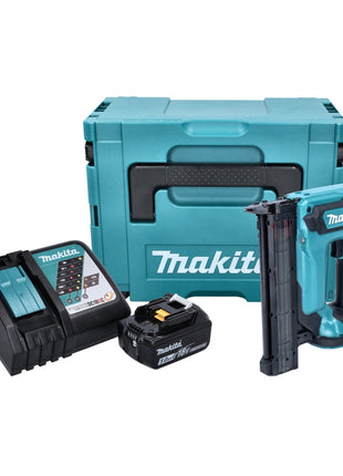 Makita DFN 350 RT1J gwoździarka akumulatorowa 18 V 15 - 35 mm + 1x akumulator 5,0 Ah + ładowarka + Makpac