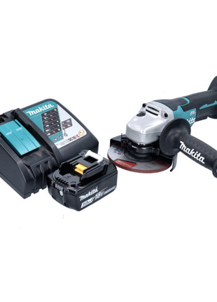 Makita DGA 515 RF1 Meuleuse d'angle sur batterie 18 V 125 mm sans balais + 1x batterie 3,0 Ah + chargeur