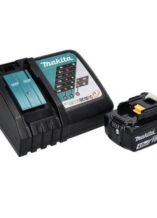 Amoladora angular a batería Makita DGA 515 RM1 18 V 125 mm sin escobillas + 1x batería 4,0 Ah + cargador