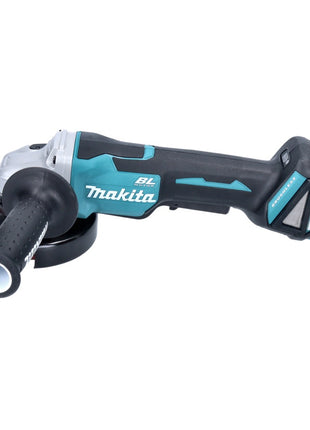 Amoladora angular a batería Makita DGA 515 A1J 18 V 125 mm sin escobillas + 1x batería 2,0 Ah + Makpac - sin cargador