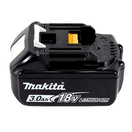 Amoladora angular a batería Makita DGA 515 F1J 18 V 125 mm sin escobillas + 1x batería 3,0 Ah + Makpac - sin cargador