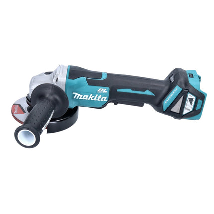Amoladora angular a batería Makita DGA 515 M1J 18 V 125 mm sin escobillas + 1x batería 4,0 Ah + Makpac - sin cargador