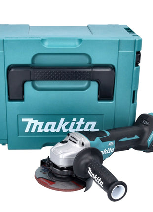 Amoladora angular a batería Makita DGA 515 ZJ 18 V 125 mm sin escobillas + Makpac - sin batería, sin cargador