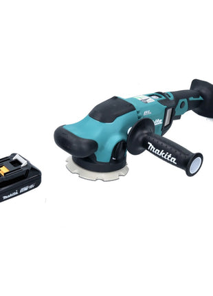 Makita DPO 500 A1 Akku Exzenterpolierer 18 V 125 mm Brushless + 1x Akku 2,0 Ah - ohne Ladegerät