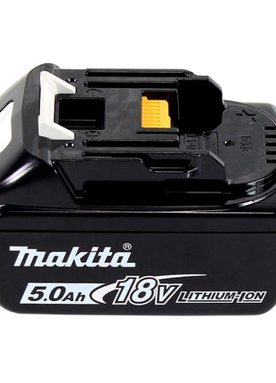 Pulidora excéntrica a batería Makita DPO 500 T1 18 V 125 mm sin escobillas + 1x batería 5,0 Ah - sin cargador