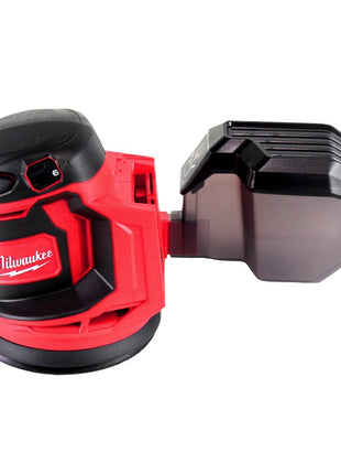 Milwaukee M18 BOS125-602 FC Akku Exzenterschleifer 18 V 125 mm + 2x Akku 6,0 Ah + Ladegerät