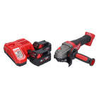 Milwaukee M18 CAG 115 XPDB Angle Grinder 115 mm 18V Brushless + 2x Batteries 6.0 Ah + Charger