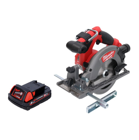 Sierra circular de batería Milwaukee M18 CCS55-201 18 V 165 mm + 1x batería 2,0 Ah - sin cargador