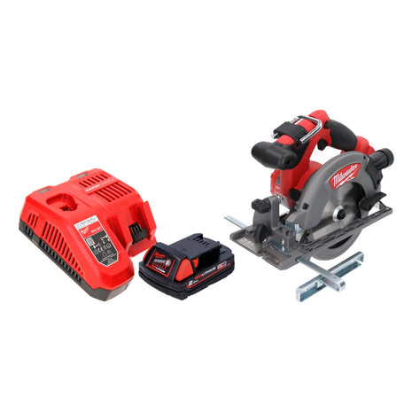 Sierra circular de batería Milwaukee M18 CCS55-201 18 V 165 mm + 1x batería 2,0 Ah + cargador