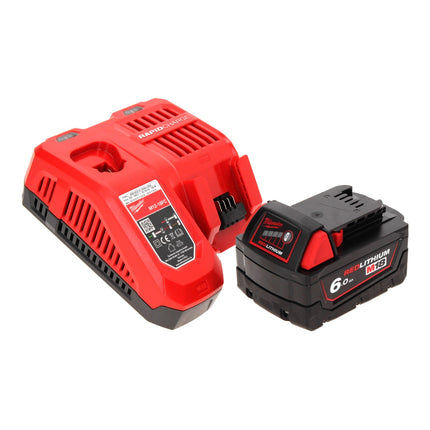 Sierra circular de batería Milwaukee M18 CCS55-601 18 V 165 mm + 1x batería 6,0 Ah + cargador