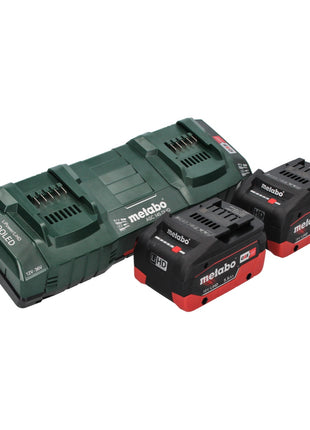 Metabo FSD 36-18 LTX BL 40 Débroussailleuse sans fil 36 V (2x 18 V) manche rond brushless + 2x Batteries 5,5 Ah + Chargeur double + Sangle arrière