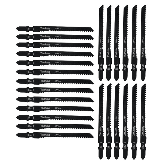 Makita BR-13 Jigsaw Blades for Wood 70 mm for T-Shaft Jigsaws 25 pcs. (A-85793-25)