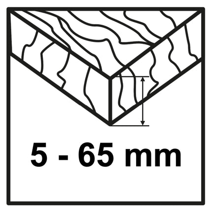 Hojas de sierra de calar Makita BR-13 para madera 70 mm 25 piezas (A-85793-25) para sierras de calar con soporte para eje en T