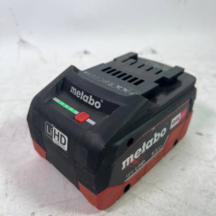 Metabo LiHD Akkupack 18 V 5 5 Ah Li Ion Akku 625368000 CAS System Leicht Gebraucht 1 - toolbrothers
