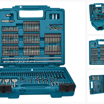 Makita bit drill set 256 pieces ( E-11689 ) bits / drill bits / socket spanners
