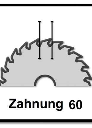 Makita CMSF16560E SPECIALIZED EFFICUT Sägeblatt 165 x 1,85 x 20 mm ( B-69864 ) 60 Zähne für Holz - Toolbrothers