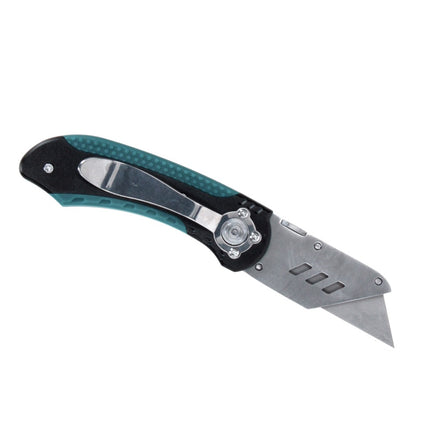 Navaja plegable de seguridad Makita (E-11520) cúter con mango antideslizante