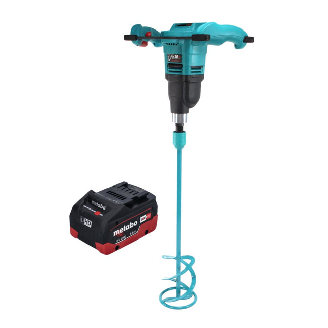 Batidora de mano a batería Collomix Xo 20 NC 18 V 40 l + agitador WK 140 HF 140 mm + 1x batería 5,5 Ah - sin cargador