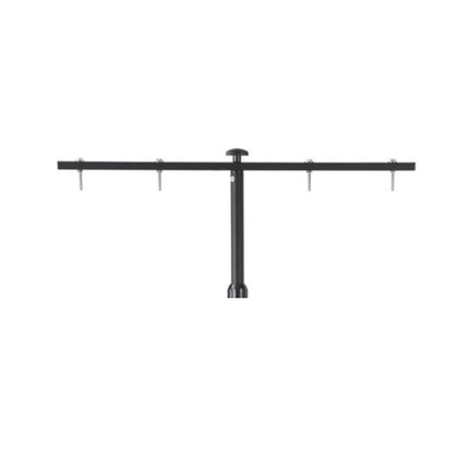 Brennenstuhl ST 301 trípode telescópico de construcción negro con travesaño (1170310010) 115 - 300 cm capacidad de carga 10 kg para focos de construcción LED