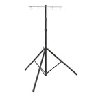 Brennenstuhl ST 301 trípode telescópico de construcción negro con travesaño (1170310010) 115 - 300 cm capacidad de carga 10 kg para focos de construcción LED