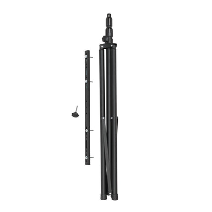 Brennenstuhl ST 301 trípode telescópico de construcción negro con travesaño (1170310010) 115 - 300 cm capacidad de carga 10 kg para focos de construcción LED