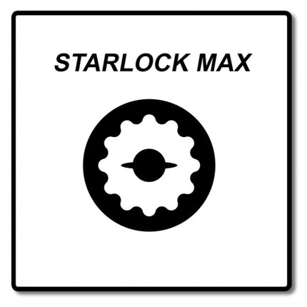 Makita MAM010 HM hoja de sierra segmentada Starlock Max 68 x 30 mm 4 piezas (4x B-66503)