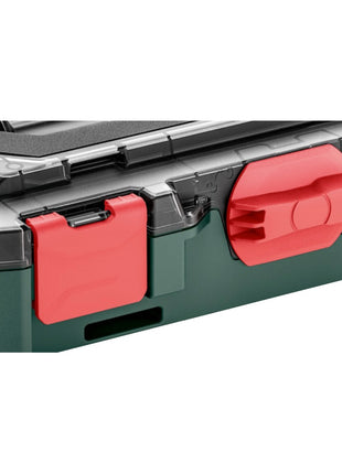 Metabo metaBOX 63 XS Organizador (626896000) Sistema Maleta de herramientas apilable 252 x 167 x 63 mm Solo