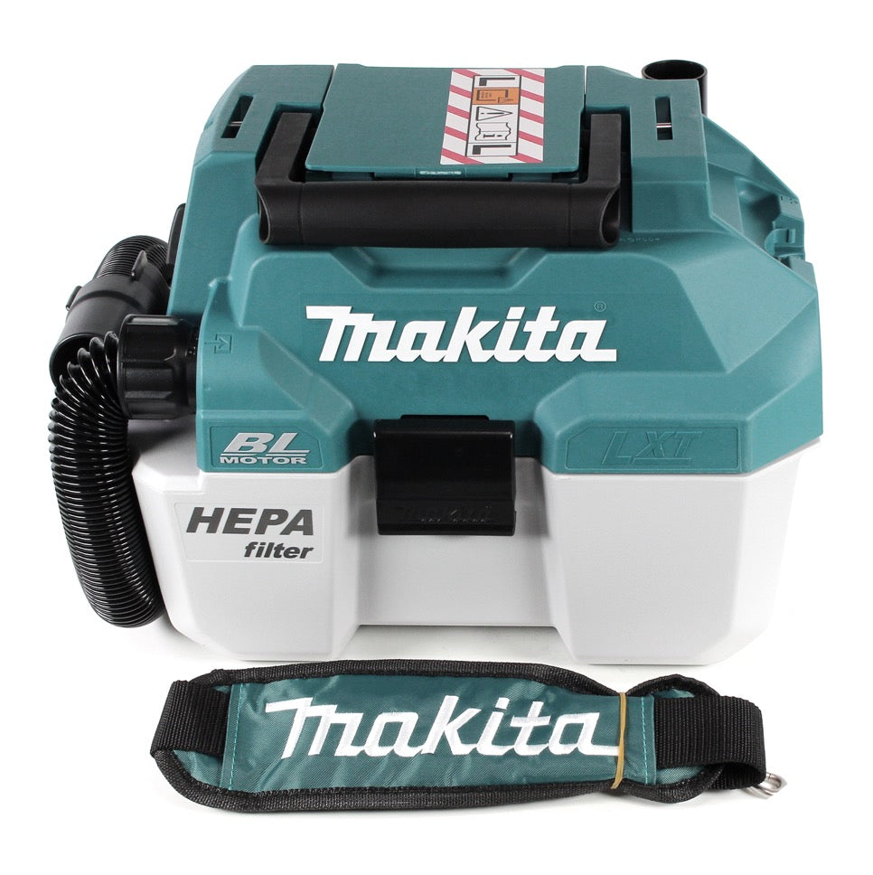 Aspiradora sin cable Makita DVC 750 LZX3 18 V 7,5 l polvo clase L sin escobillas solo - sin batería, sin cargador