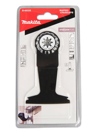 Makita MAP002 Tauchsägeblatt Starlock Plus 65 x 50 mm 4 Stk. ( 4x B-66335 )