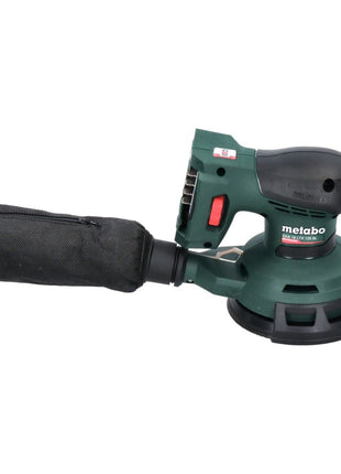 Lijadora excéntrica a batería Metabo SXA 18 LTX 125 BL 18 V 125 mm (600146840) sin escobillas + 4x juego de lijado TURTLE Toolbrothers + metaBOX - sin batería, sin cargador