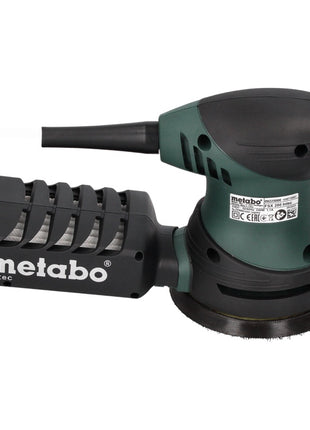 Lijadora excéntrica Metabo FSX 200 Intec 240 W 125 mm + 4x Juego de lijado Toolbrothers TURTLE + estuche