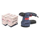 Güde EXS 125 E Exzenterschleifer 380 Watt 125 mm ( 58130 ) + 2x Toolbrothers TURTLE Schleifset - Toolbrothers