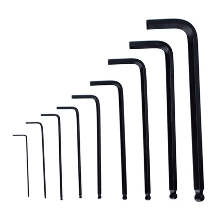 Juego de llaves Allen Makita 9 piezas 1,5 - 10 mm (B-65894)