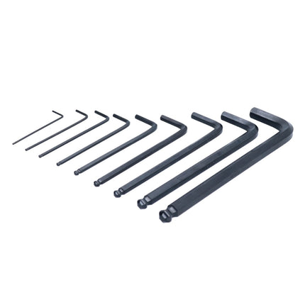 Juego de llaves Allen Makita 9 piezas 1,5 - 10 mm (B-65894)