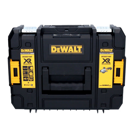 DeWalt DCS 571 cordless circular saw 18 V 115 mm brushless + 1x battery 5.0 Ah + TSTAK - without charger