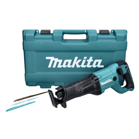 Makita JR 3051 TK Recipro saw reciprocating saw 1200 watts + 3x saw blade + case