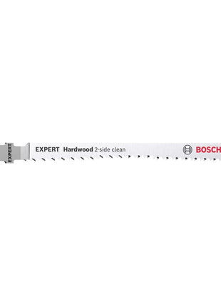 Bosch EXPERT Lames de scie sauteuse Hardwood 2 side clean T 308 BFP 117 mm - 25 pièces (2608901181)